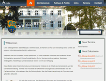 Tablet Screenshot of barendorf.info